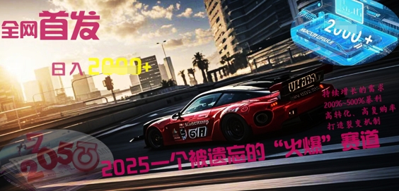 全网首发:2025一个被遗忘的“火爆”赛道轻松日入多张-誉聚网赚